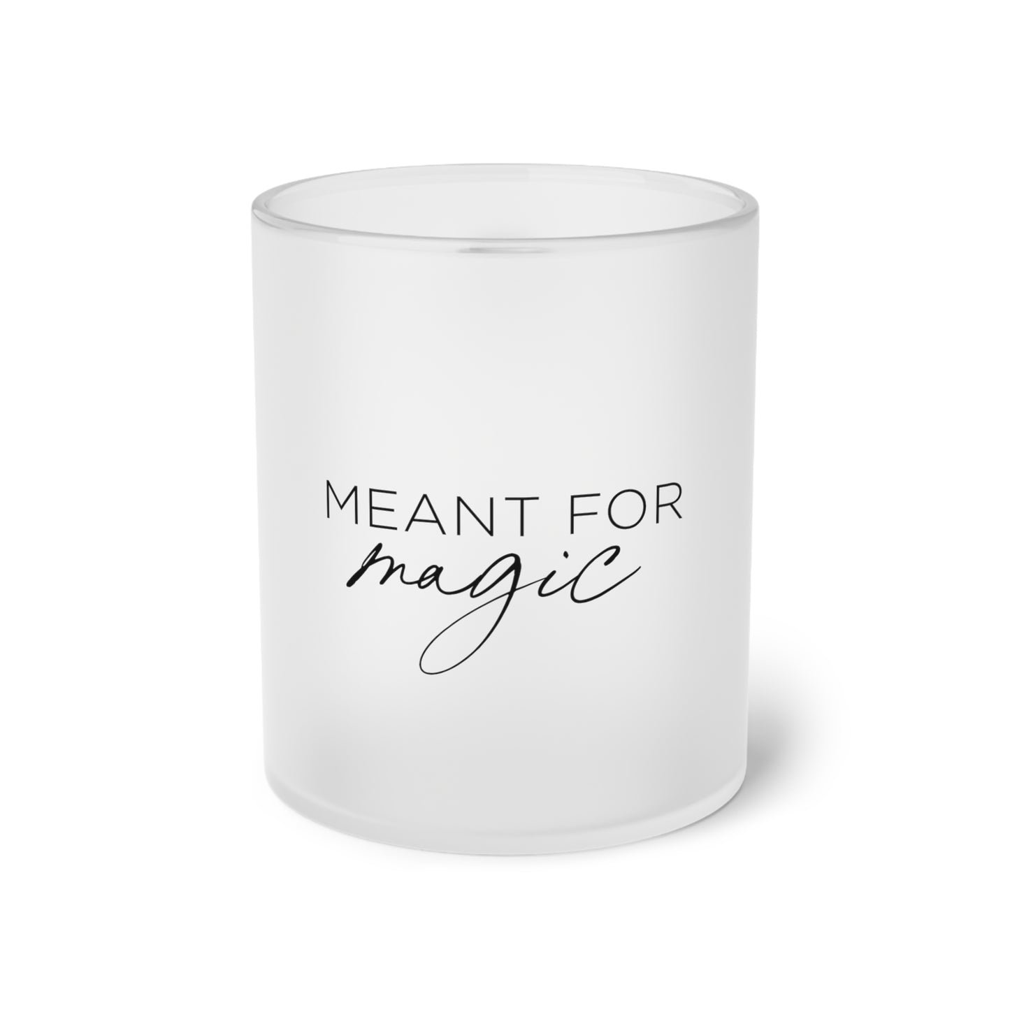 Frosted Glass Mug