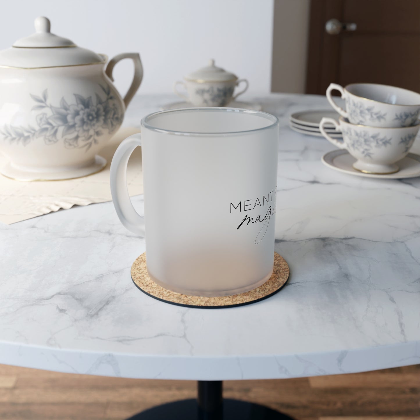 Frosted Glass Mug