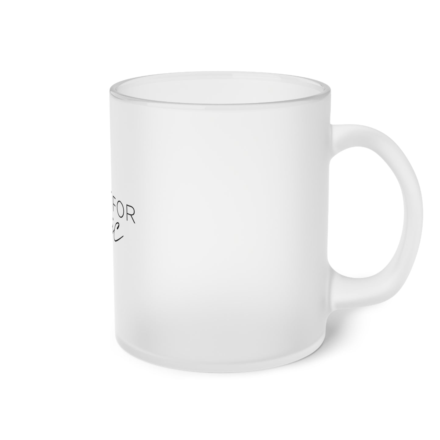 Frosted Glass Mug