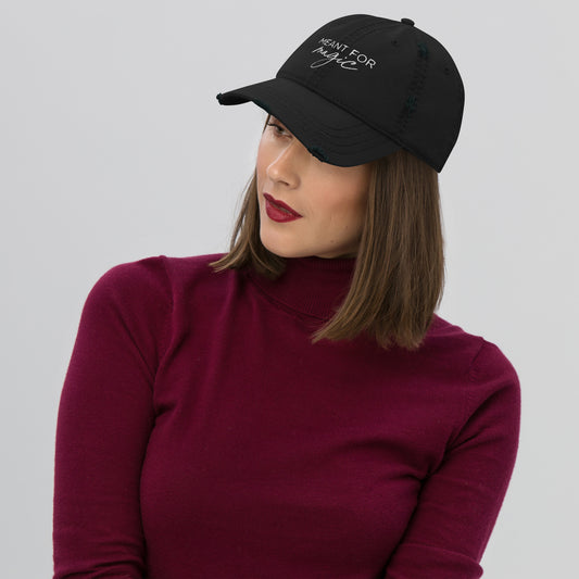 The Meant for Magic Distressed Dad Hat