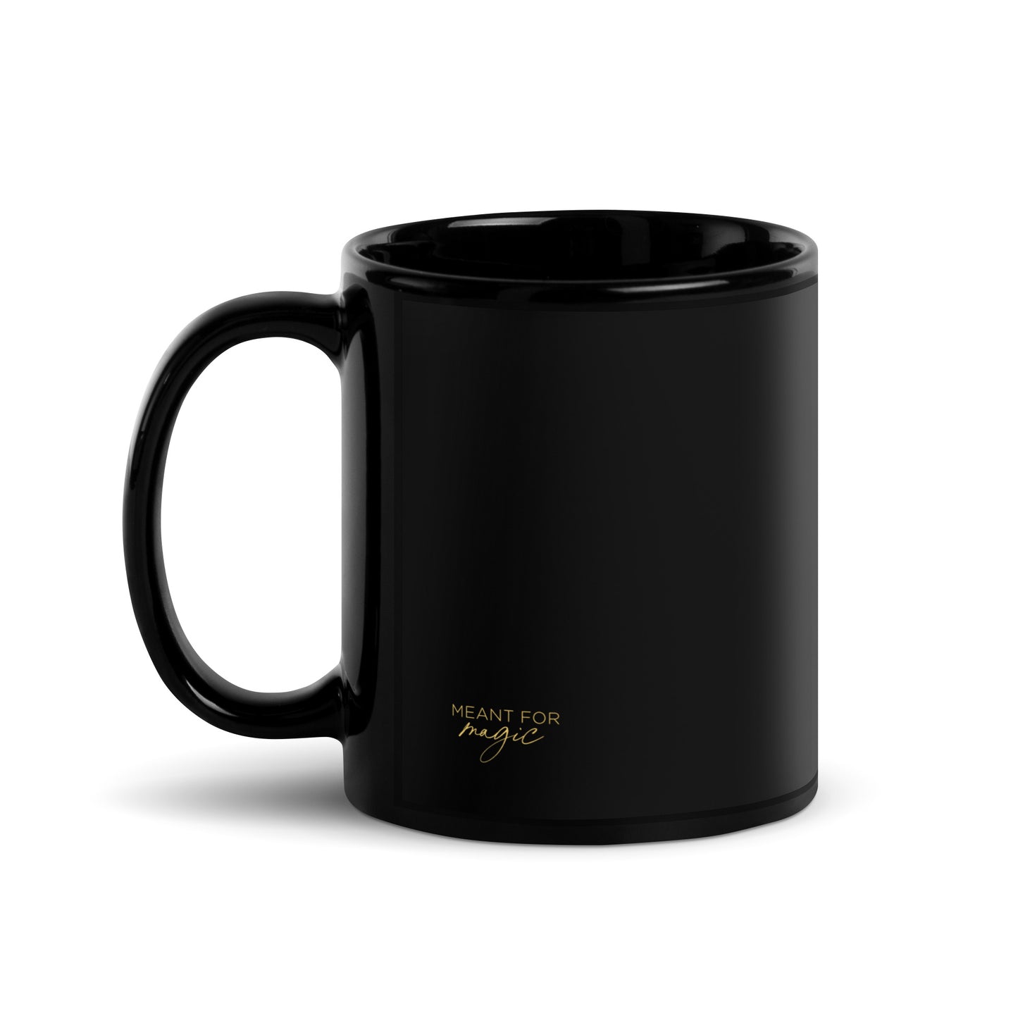 The Unf*ckwithable Black Glossy Mug