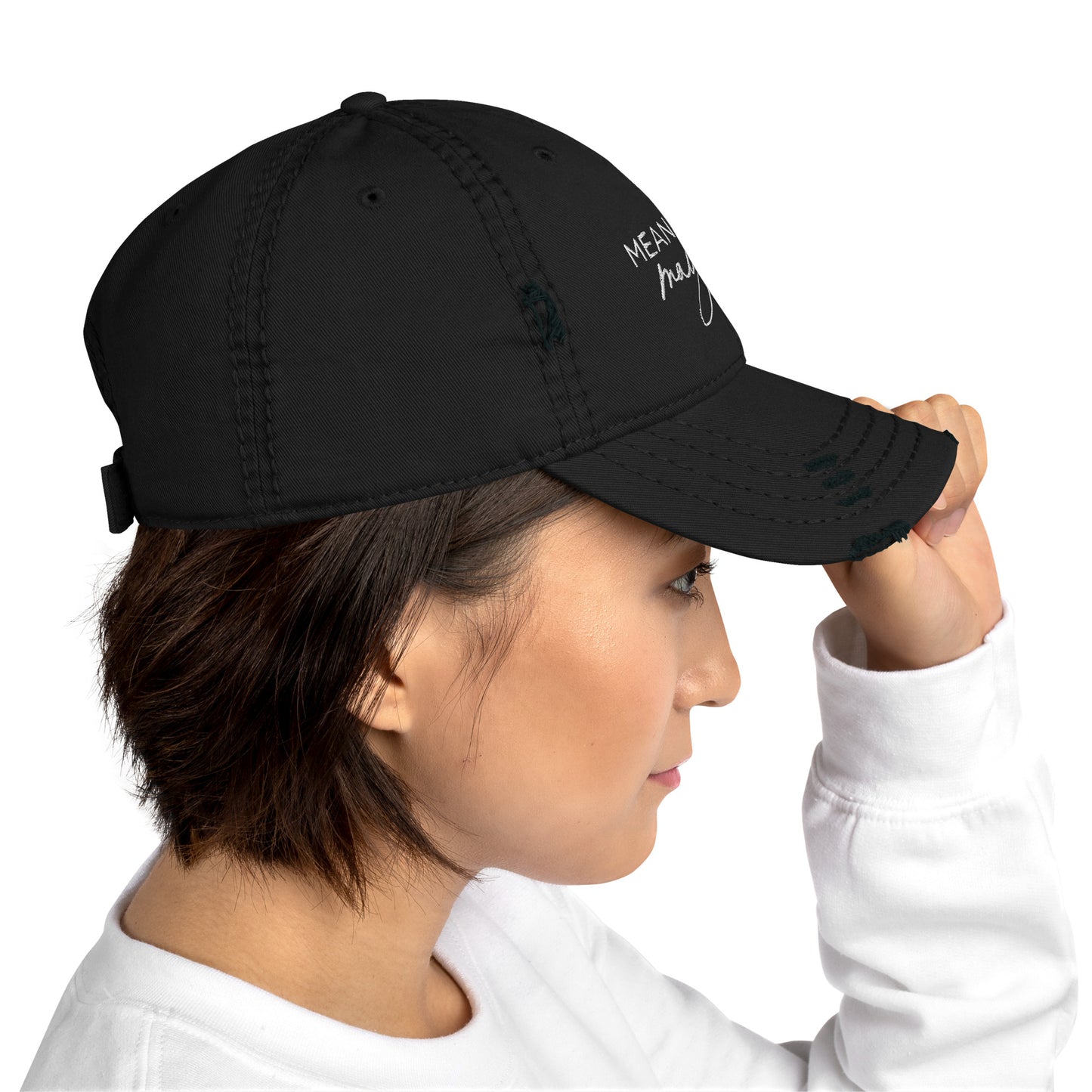 The Meant for Magic Distressed Dad Hat