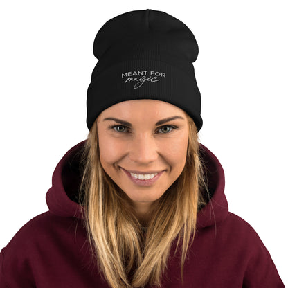 The Meant for Magic - Embroidered Beanie