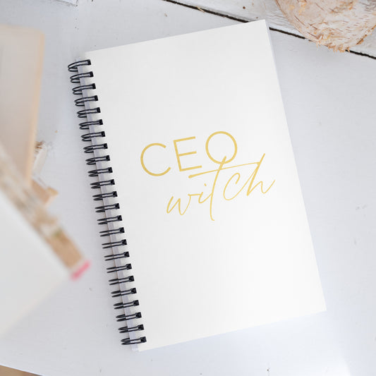 The CEO Witch - Spiral notebook
