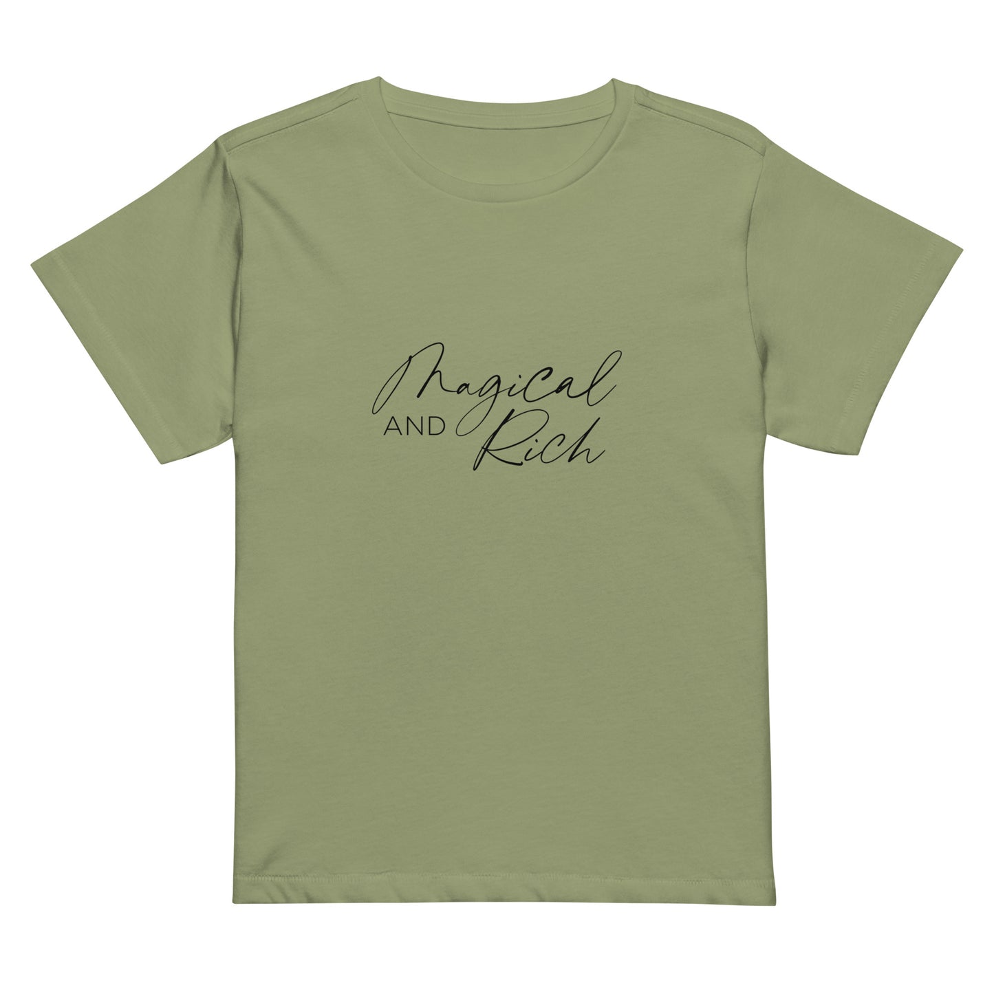 The Magical & Rich - Women’s high-waisted t-shirt